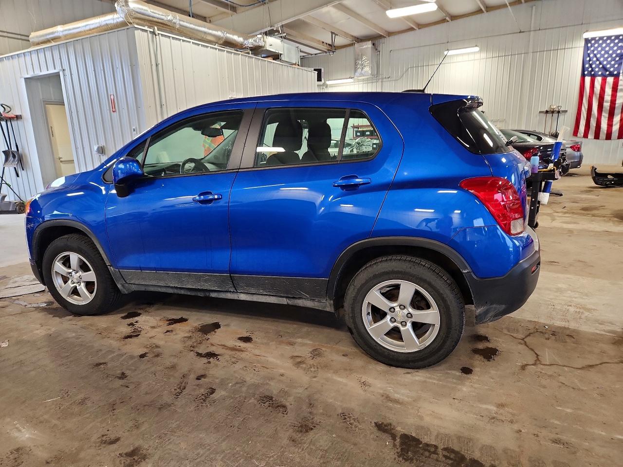 2015 Chevrolet Trax 1ls Blue vin: KL7CJPSB4FB131833