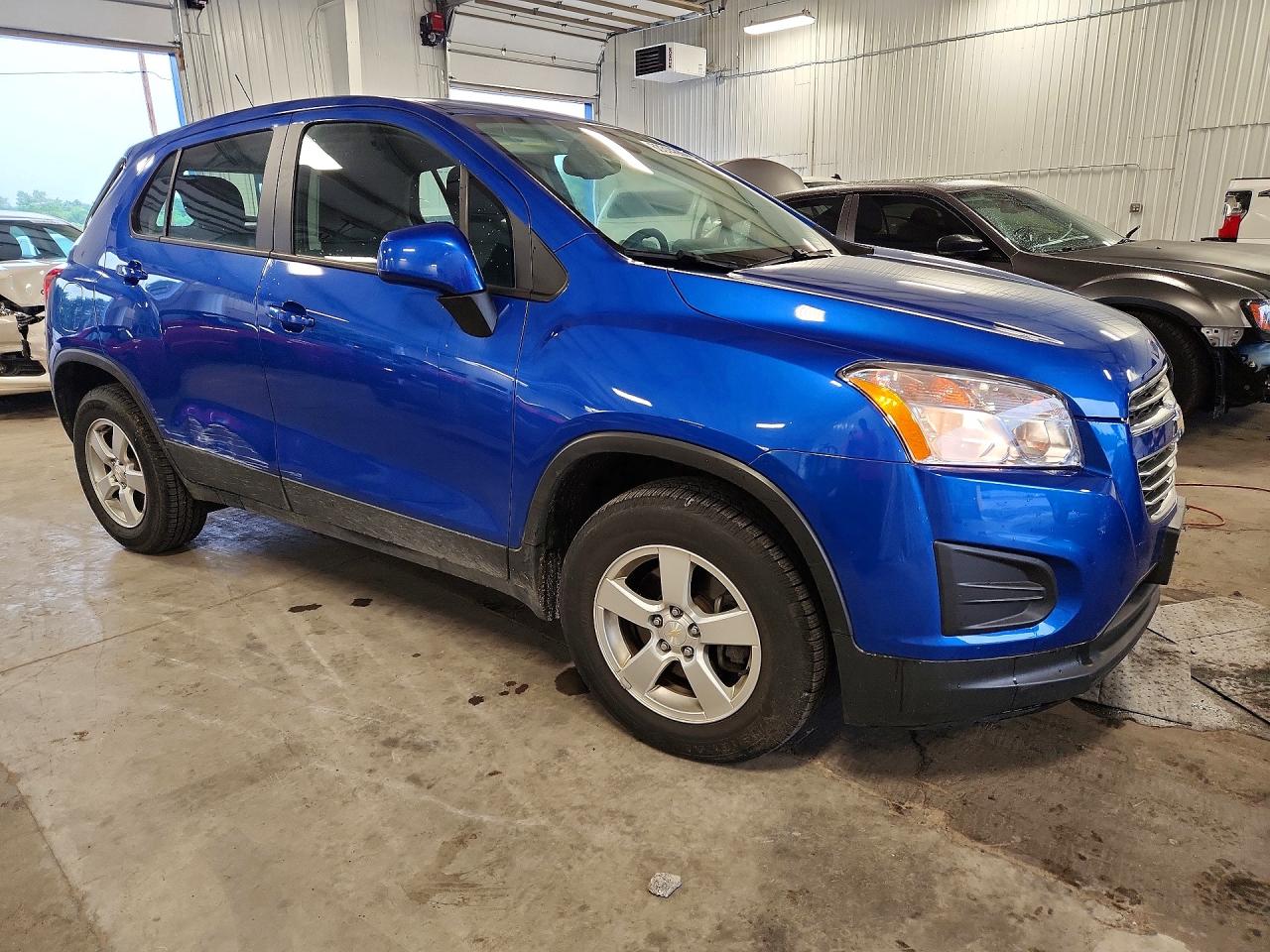 2015 Chevrolet Trax 1ls Blue vin: KL7CJPSB4FB131833
