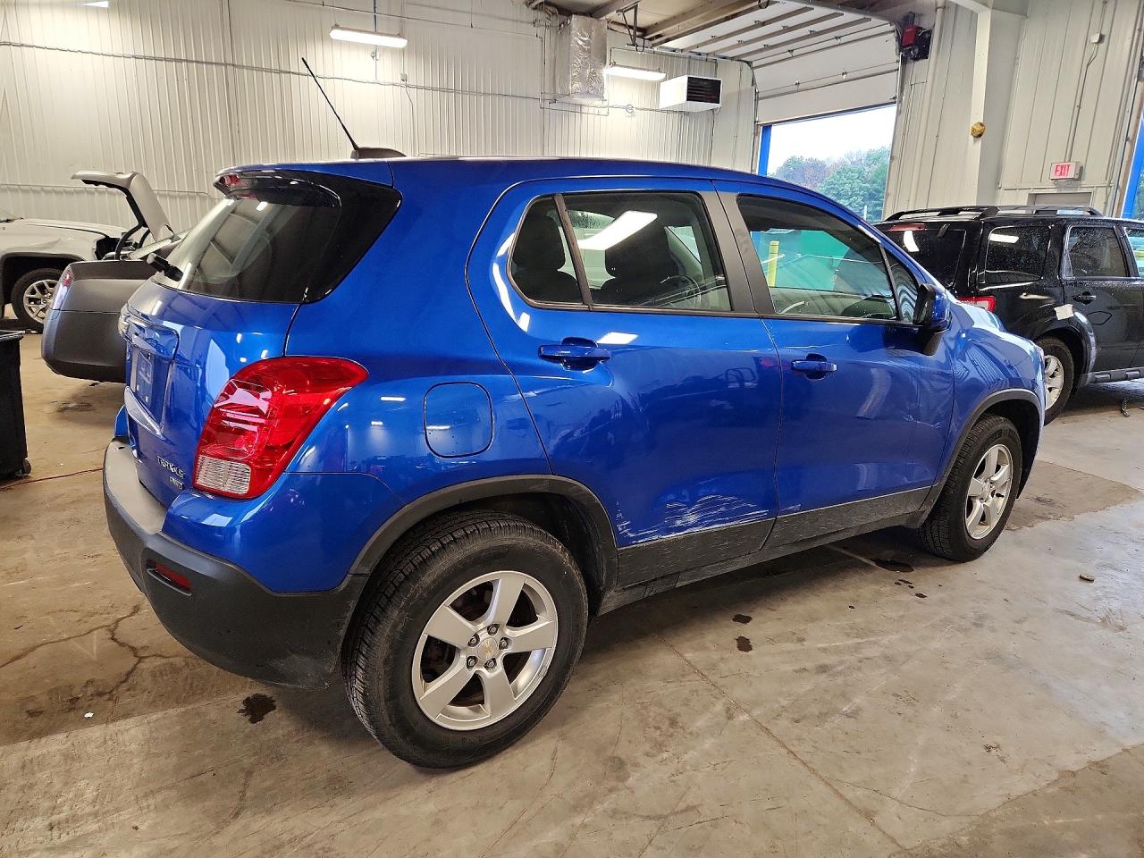 2015 Chevrolet Trax 1ls Blue vin: KL7CJPSB4FB131833