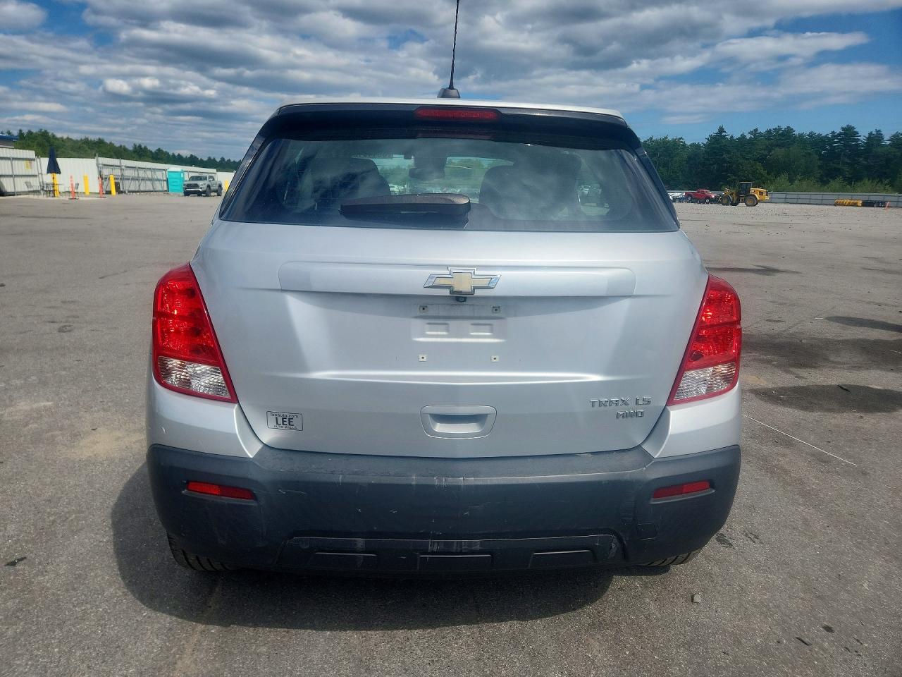 2015 Chevrolet Trax 1ls Gray vin: KL7CJPSB4FB133243