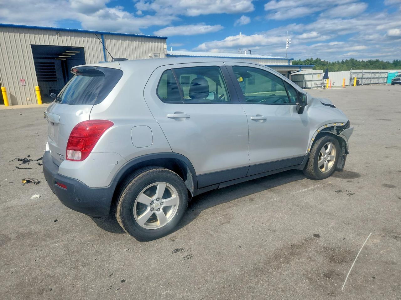 2015 Chevrolet Trax 1ls Gray vin: KL7CJPSB4FB133243