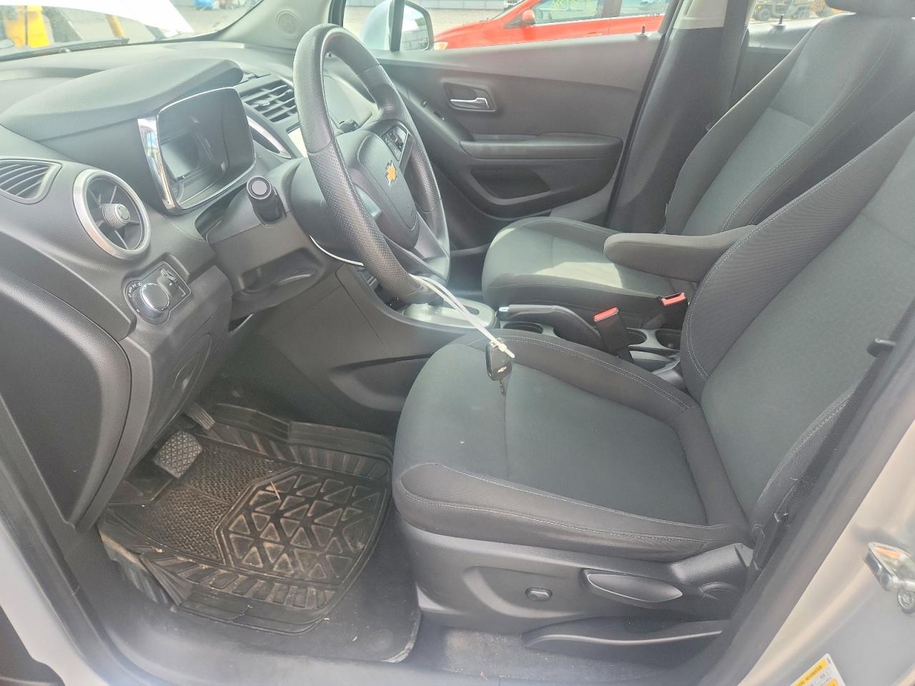 2015 Chevrolet Trax 1ls Gray vin: KL7CJPSB4FB133243