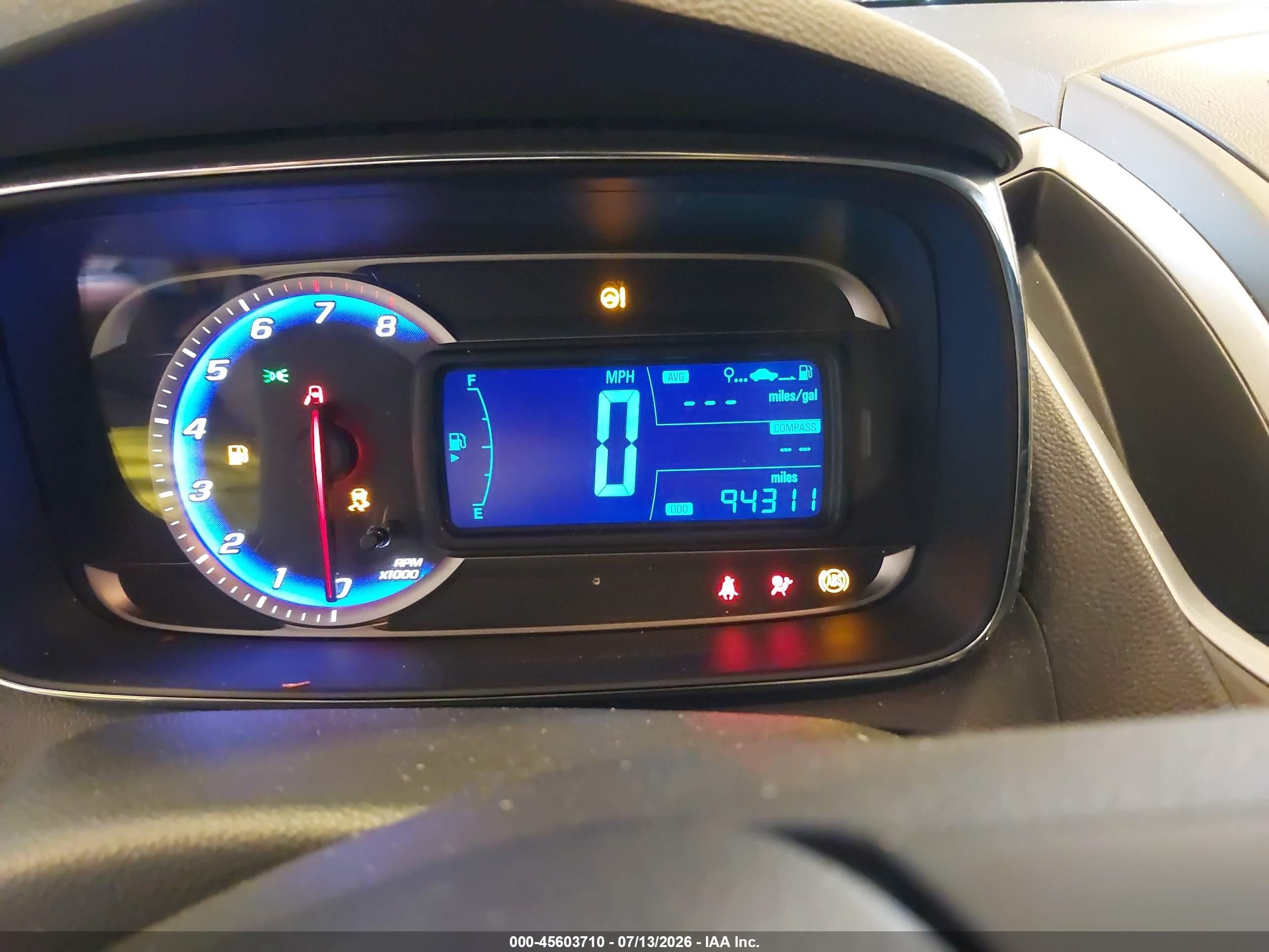 2015 Chevrolet Trax Ls Blue vin: KL7CJPSB4FB141116
