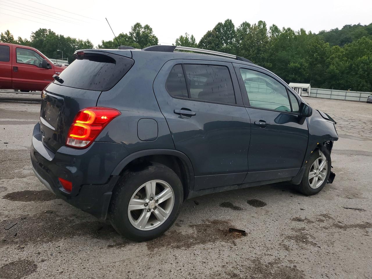 2021 Chevrolet Trax 1lt Blue vin: KL7CJPSB4MB356038