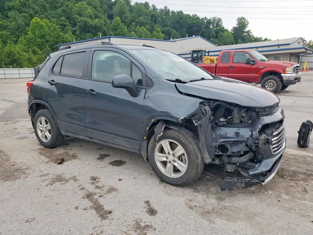 2021 Chevrolet Trax 1lt Blue vin: KL7CJPSB4MB356038
