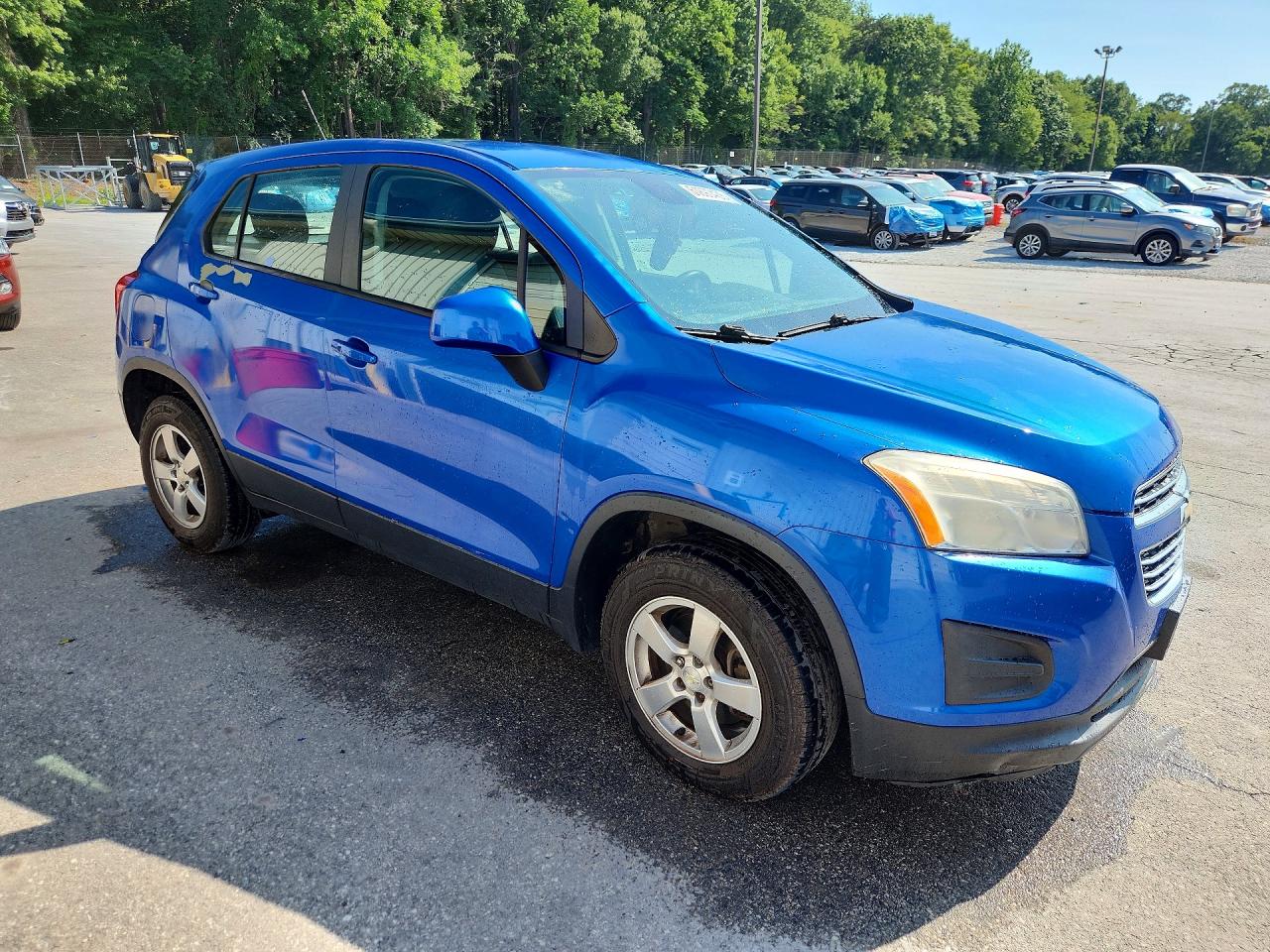 2015 Chevrolet Trax 1ls Blue vin: KL7CJPSB5FB136202