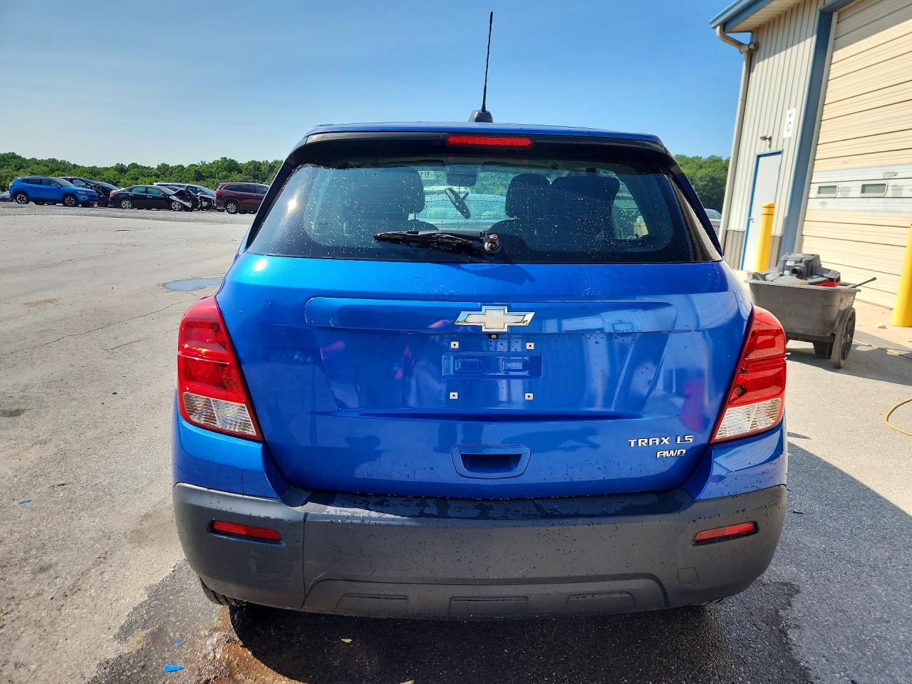 2015 Chevrolet Trax 1ls Blue vin: KL7CJPSB5FB136202