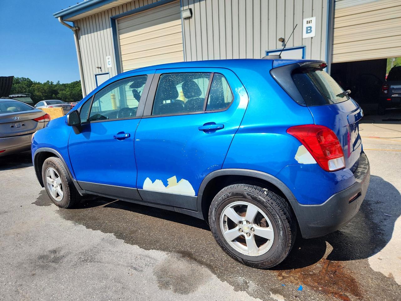 2015 Chevrolet Trax 1ls Blue vin: KL7CJPSB5FB136202