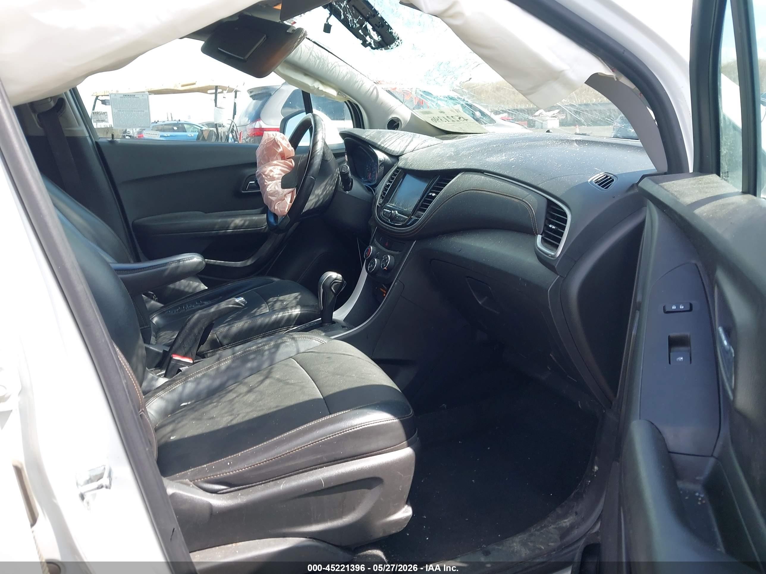 2017 Chevrolet Trax Lt White vin: KL7CJPSB5HB226436