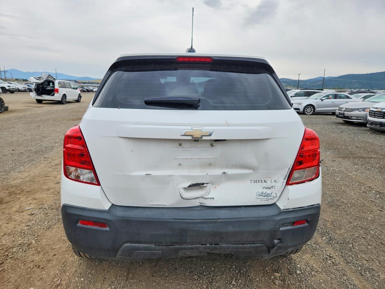 2015 Chevrolet Trax 1ls White vin: KL7CJPSB6FB130957