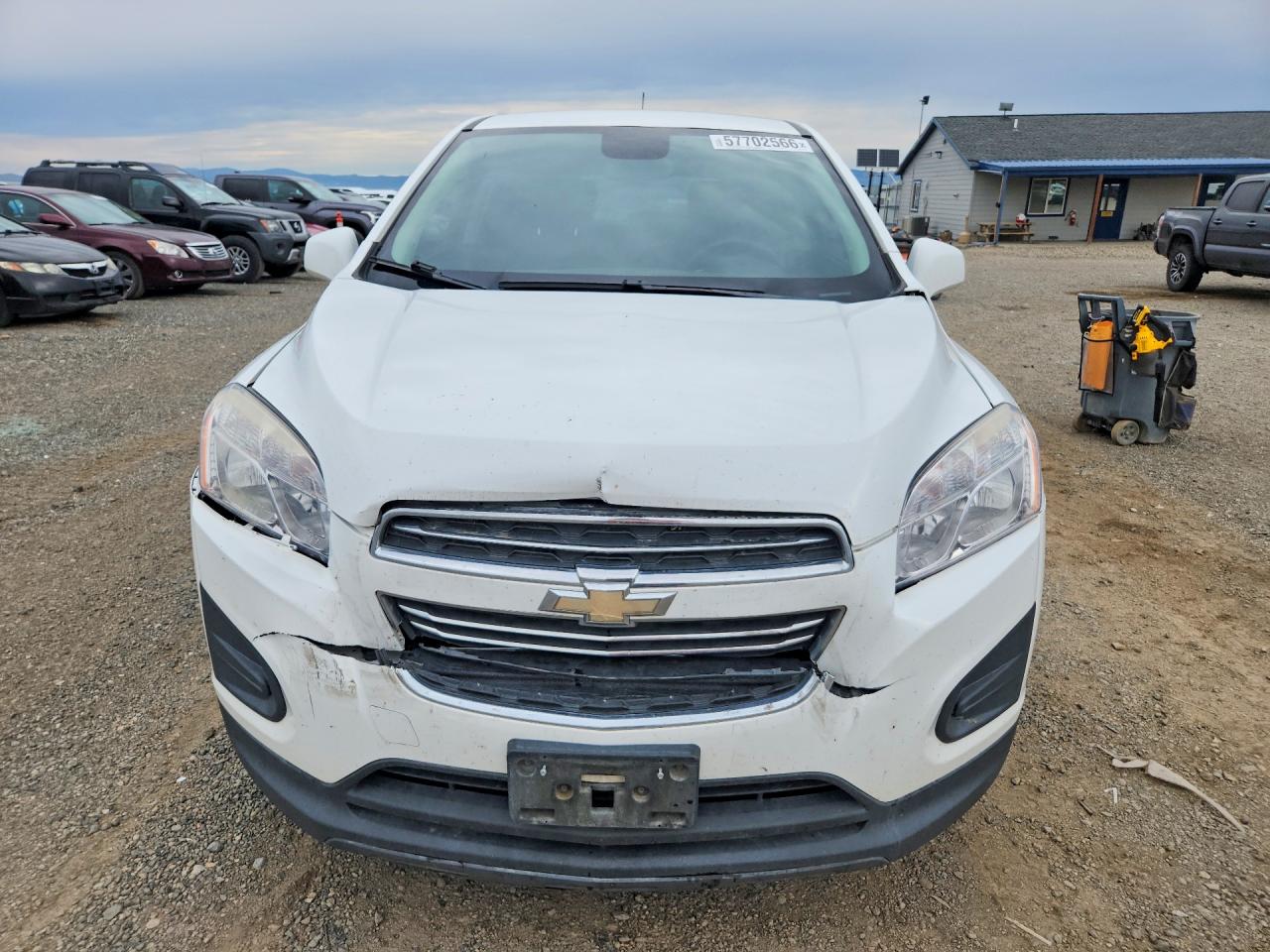 2015 Chevrolet Trax 1ls White vin: KL7CJPSB6FB130957