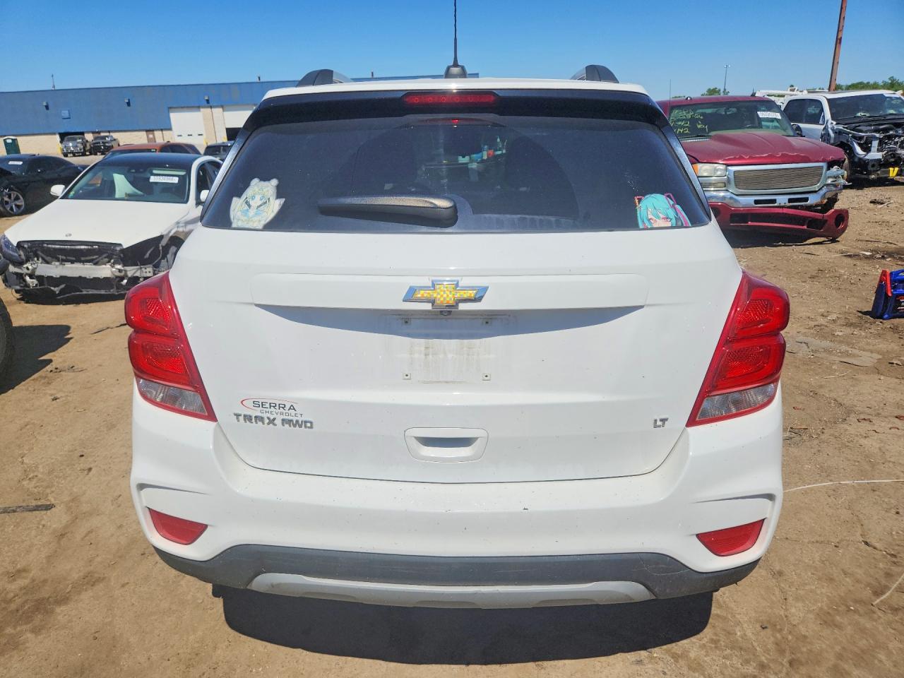 2019 Chevrolet Trax 1lt White vin: KL7CJPSB6KB947503