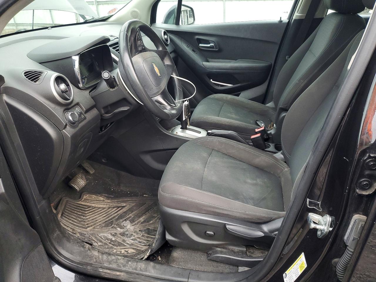 2015 Chevrolet Trax 1ls Black vin: KL7CJPSB7FB112385