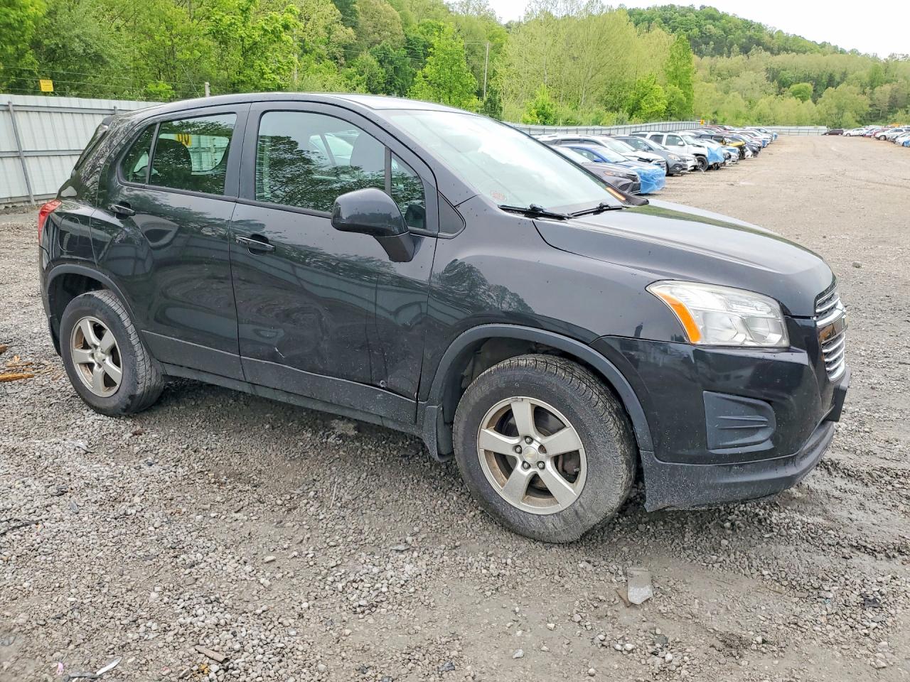 2015 Chevrolet Trax 1ls Black vin: KL7CJPSB7FB112385