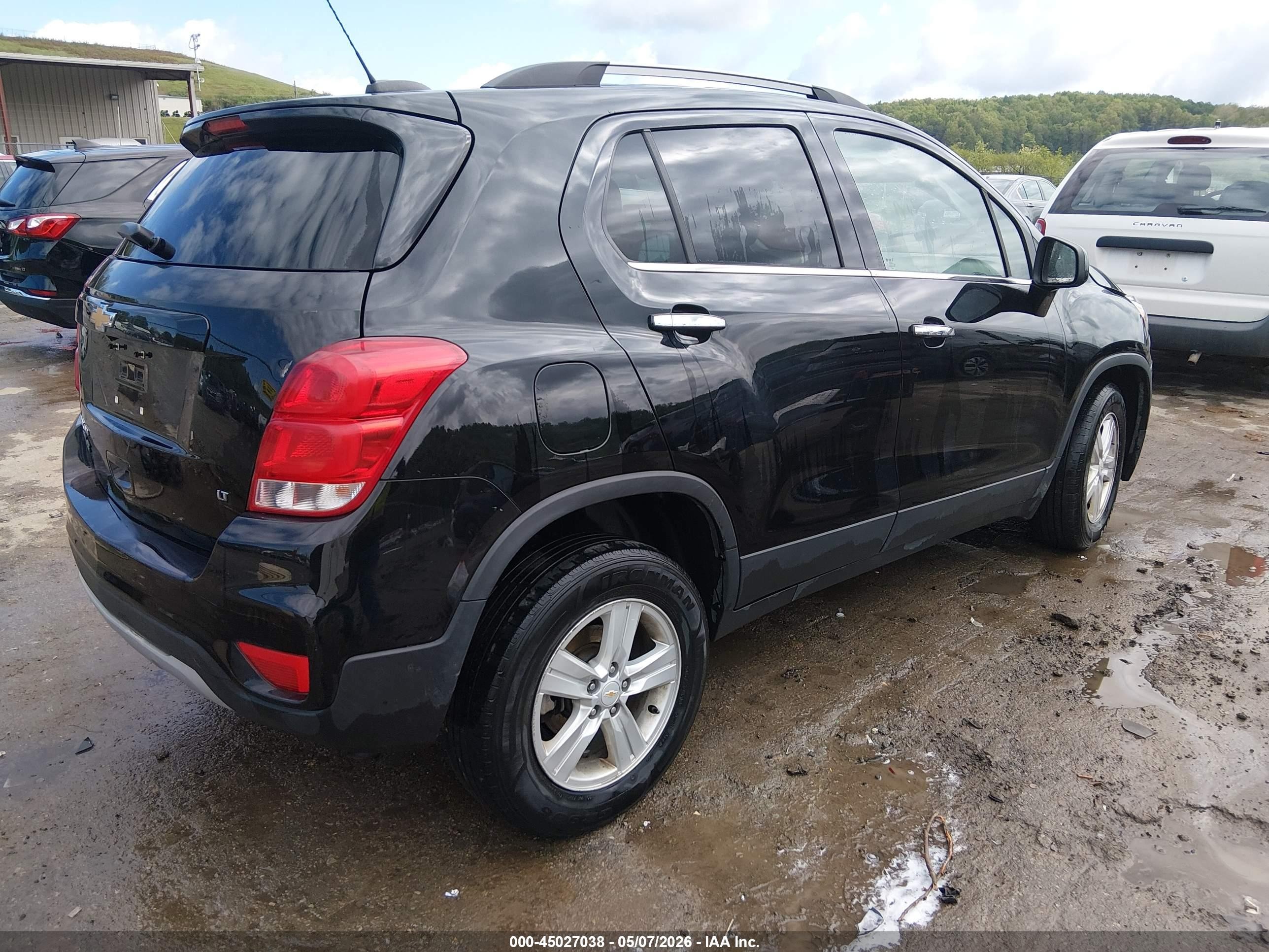 2020 Chevrolet Trax Awd Lt Black vin: KL7CJPSB7LB003940