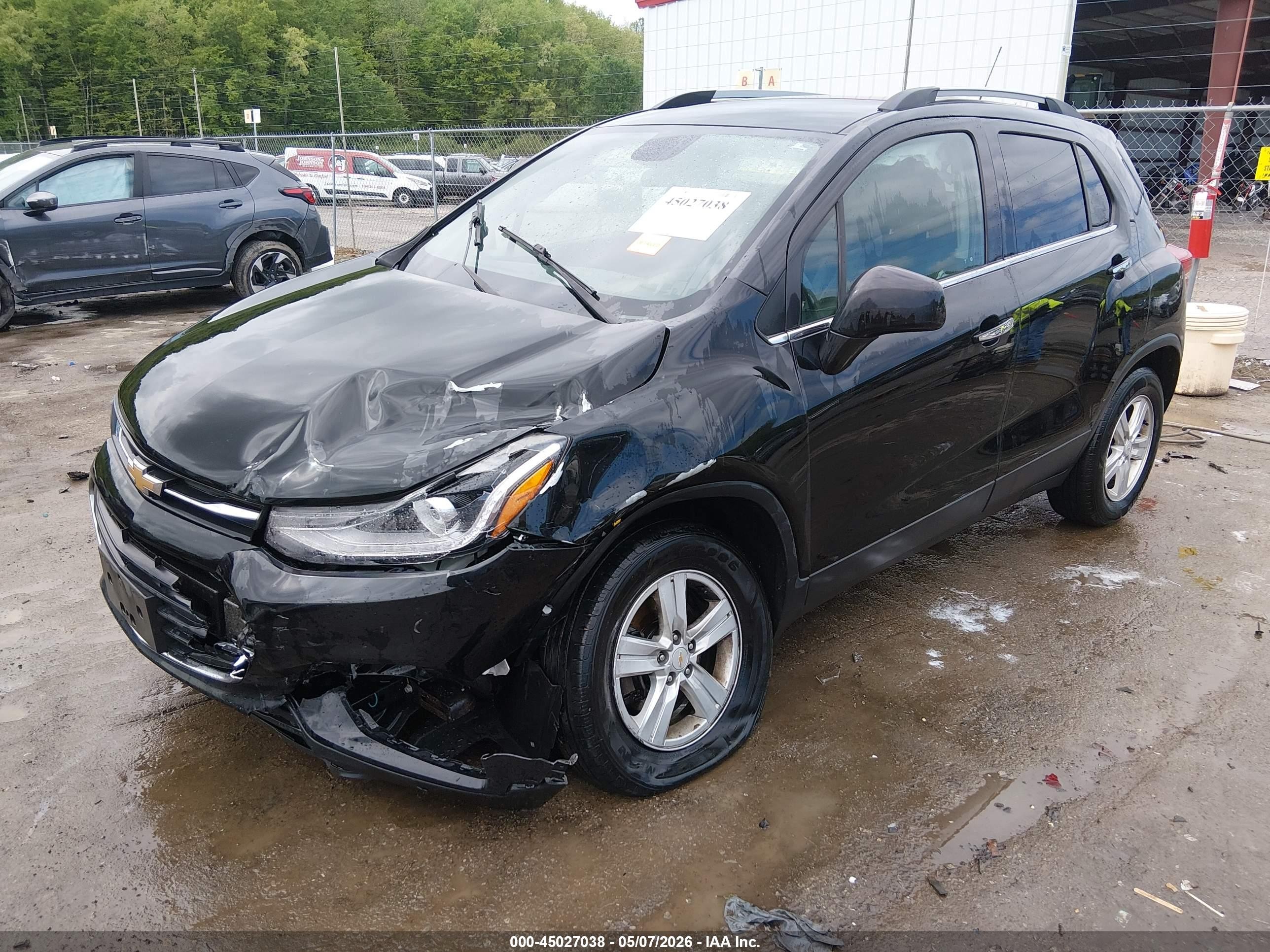 2020 Chevrolet Trax Awd Lt Black vin: KL7CJPSB7LB003940