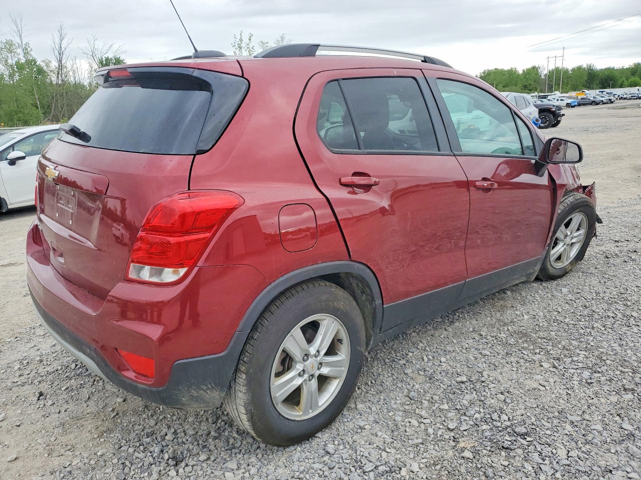 2022 Chevrolet Trax 1lt Red vin: KL7CJPSM1NB502169