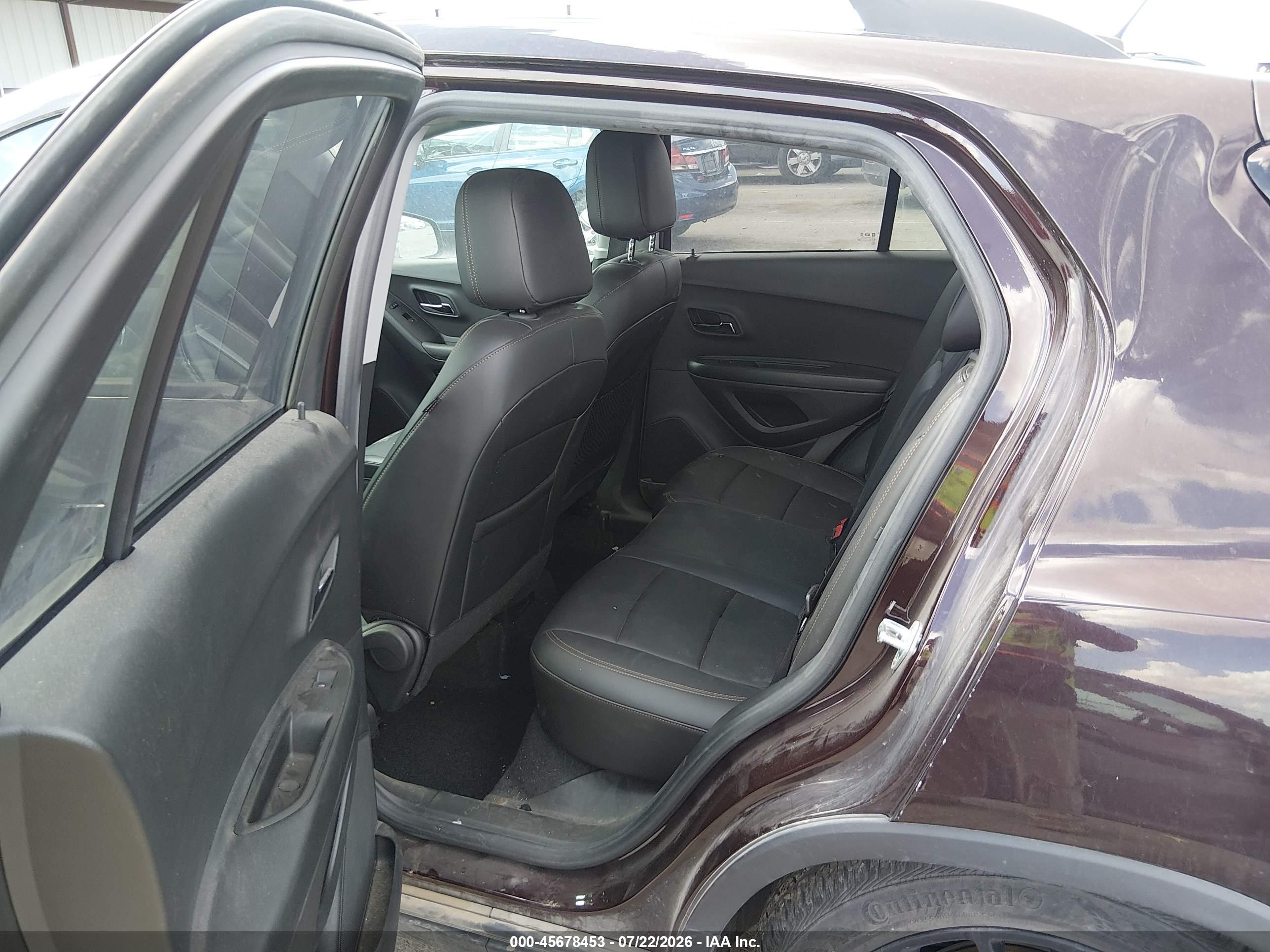 2021 Chevrolet Trax Awd Lt Burgundy vin: KL7CJPSM2MB362678