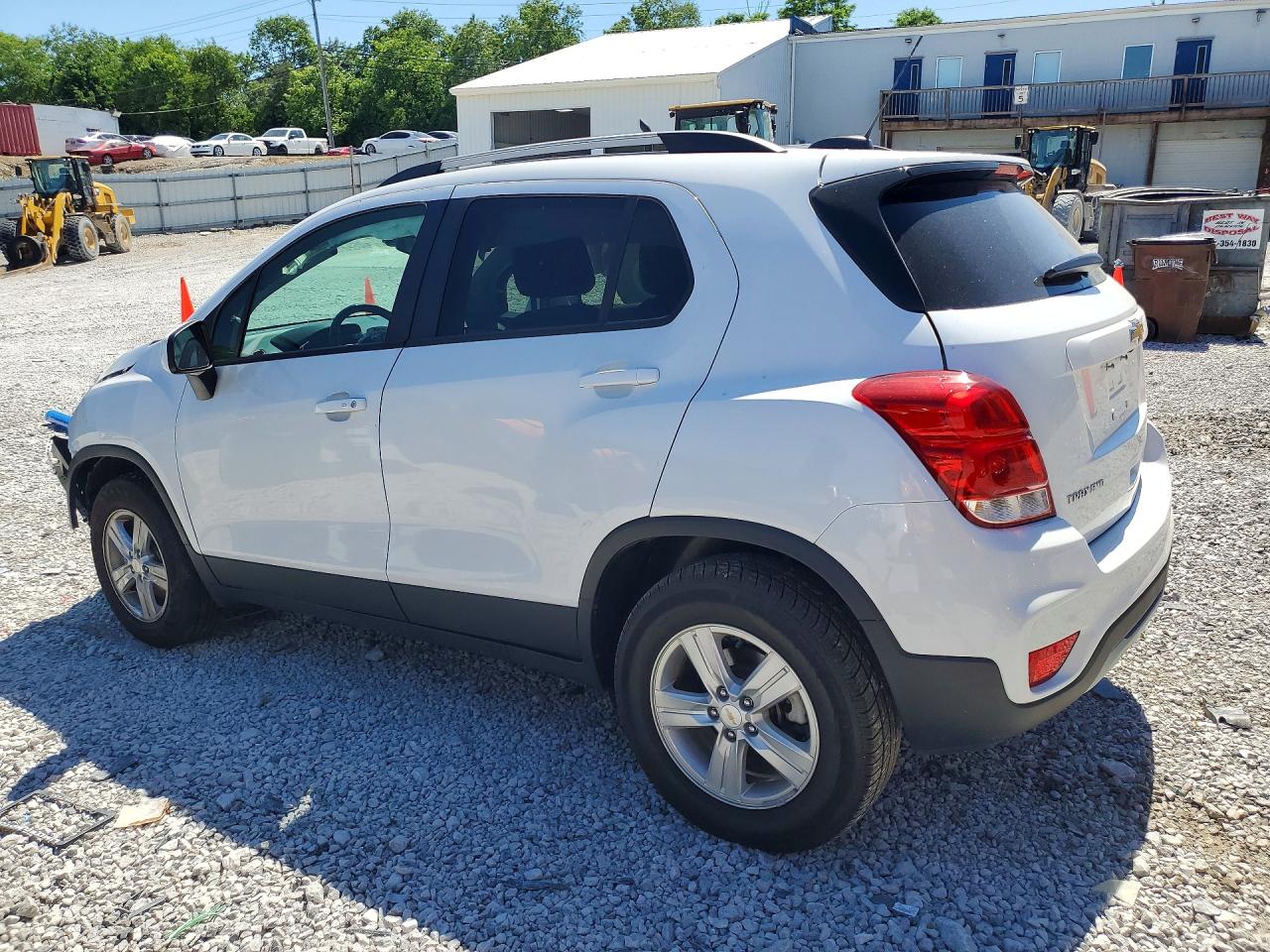 2022 Chevrolet Trax 1lt Белый vin: KL7CJPSM4NB533271
