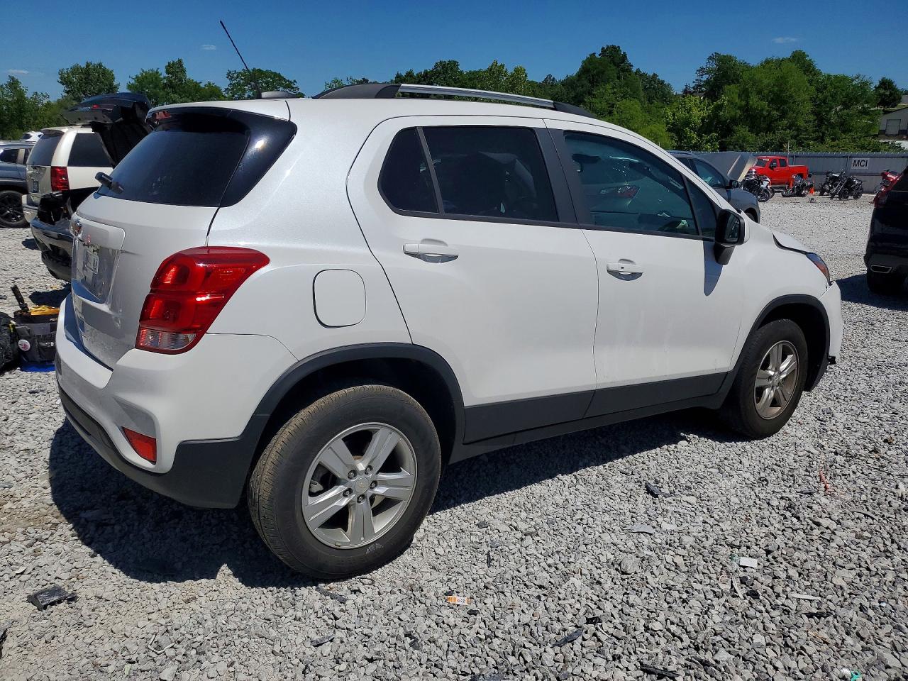 2022 Chevrolet Trax 1lt Белый vin: KL7CJPSM4NB533271
