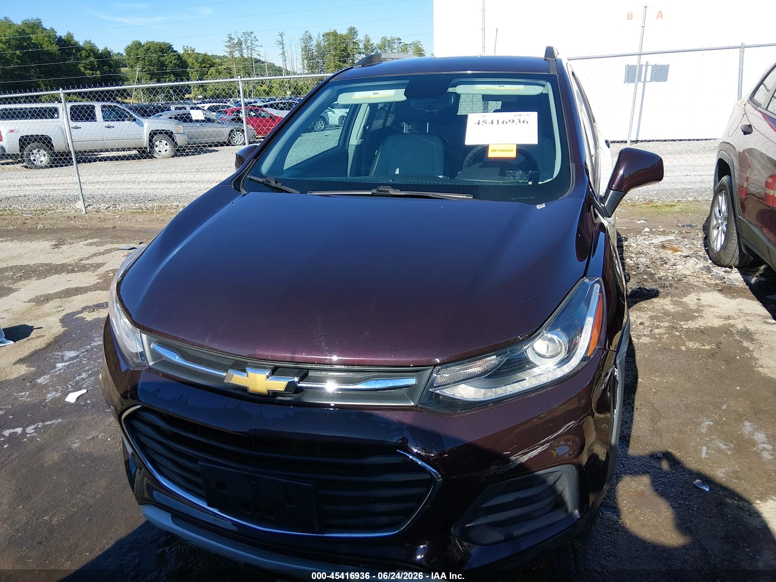 2021 Chevrolet Trax Awd Lt Purple vin: KL7CJPSM9MB371149