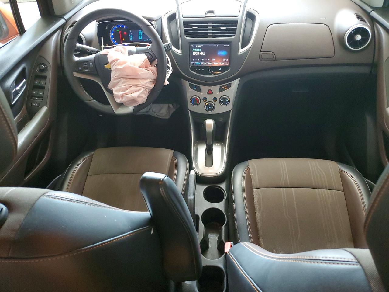 2015 Chevrolet Trax 1lt Orange vin: KL7CJRSB0FB061727