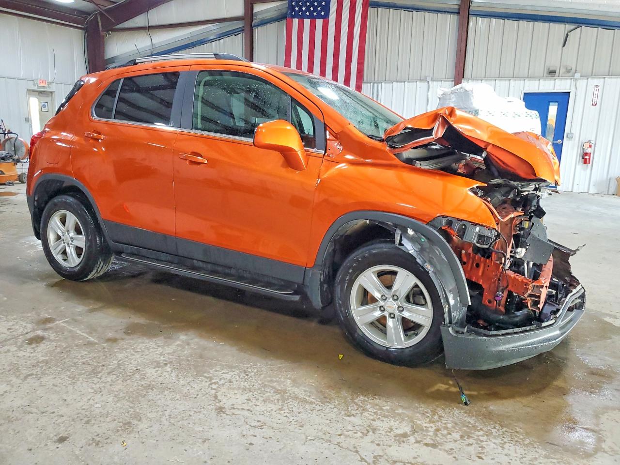 2015 Chevrolet Trax 1lt Orange vin: KL7CJRSB0FB061727