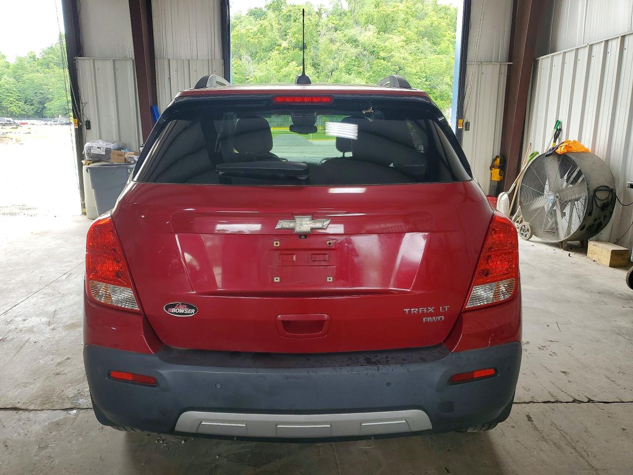 2015 Chevrolet Trax 1lt Burgundy vin: KL7CJRSB0FB108299