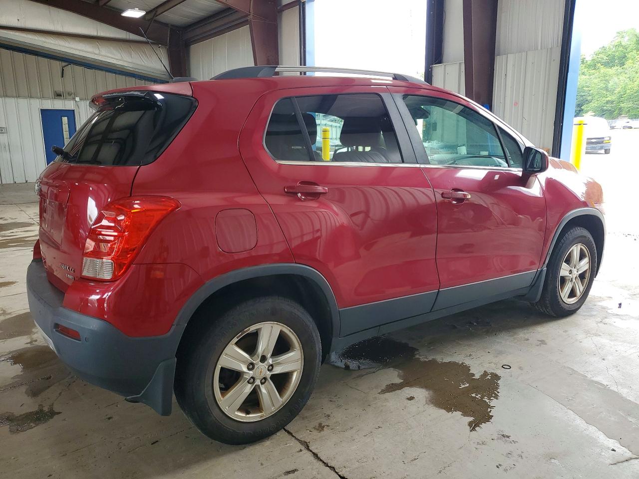 2015 Chevrolet Trax 1lt Burgundy vin: KL7CJRSB0FB108299