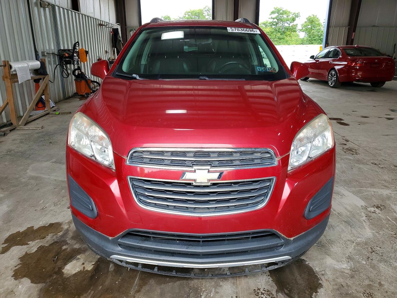2015 Chevrolet Trax 1lt Burgundy vin: KL7CJRSB0FB108299