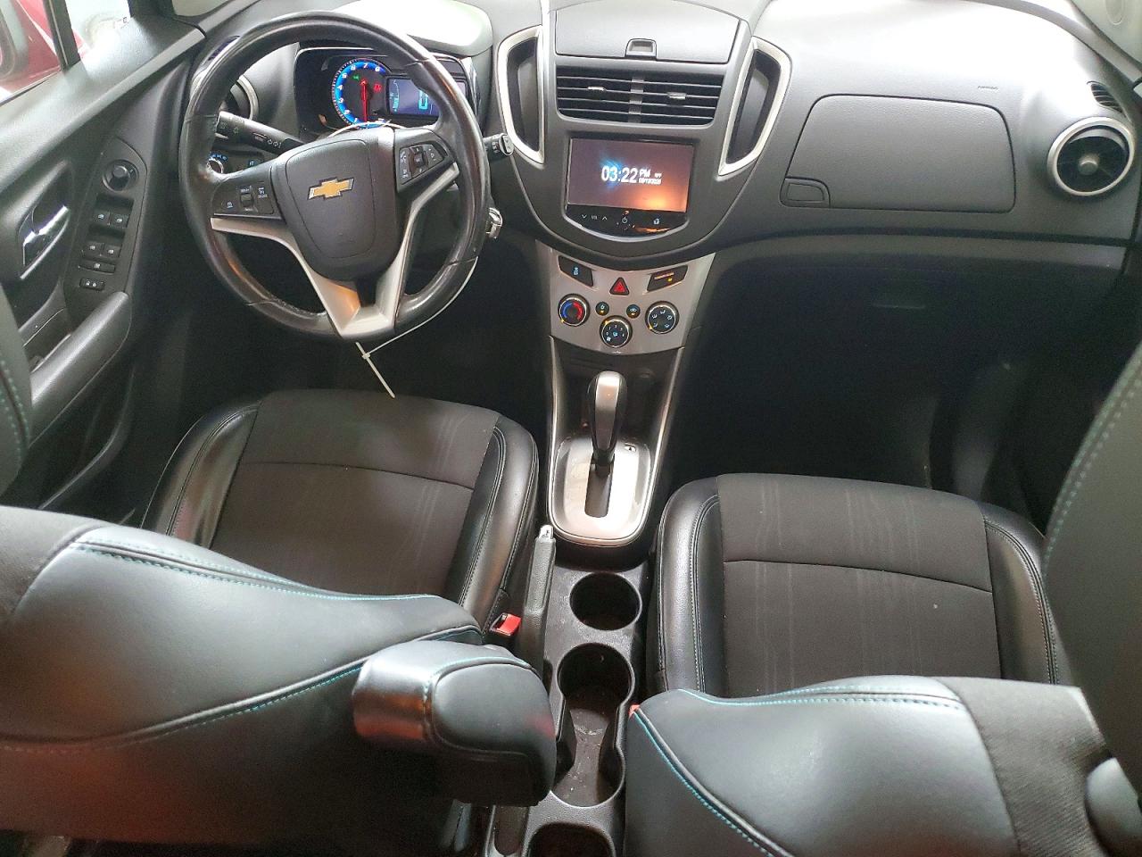 2015 Chevrolet Trax 1lt Burgundy vin: KL7CJRSB0FB108299