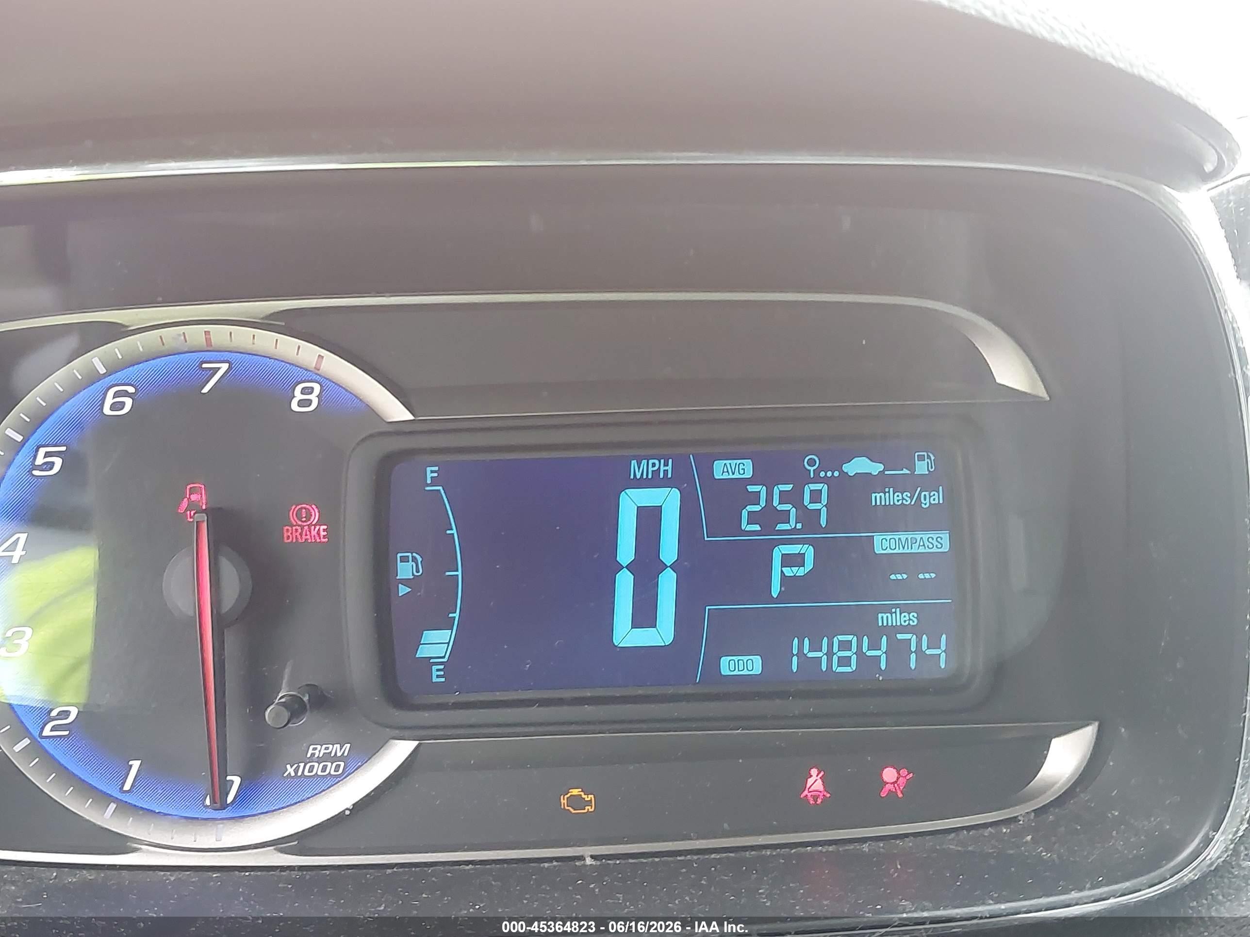 2015 Chevrolet Trax Lt Orange vin: KL7CJRSB0FB249387