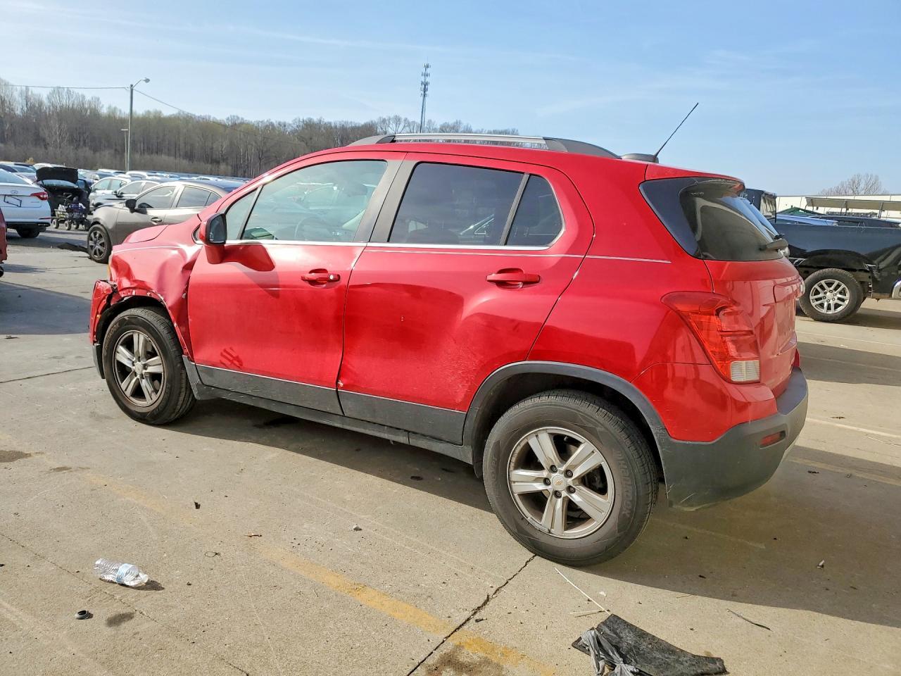 2015 Chevrolet Trax 1lt Red vin: KL7CJRSB0FB254296