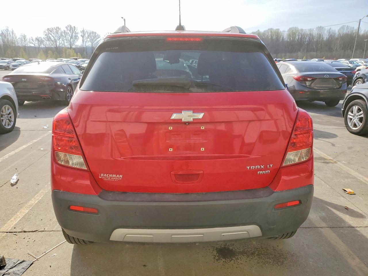 2015 Chevrolet Trax 1lt Red vin: KL7CJRSB0FB254296