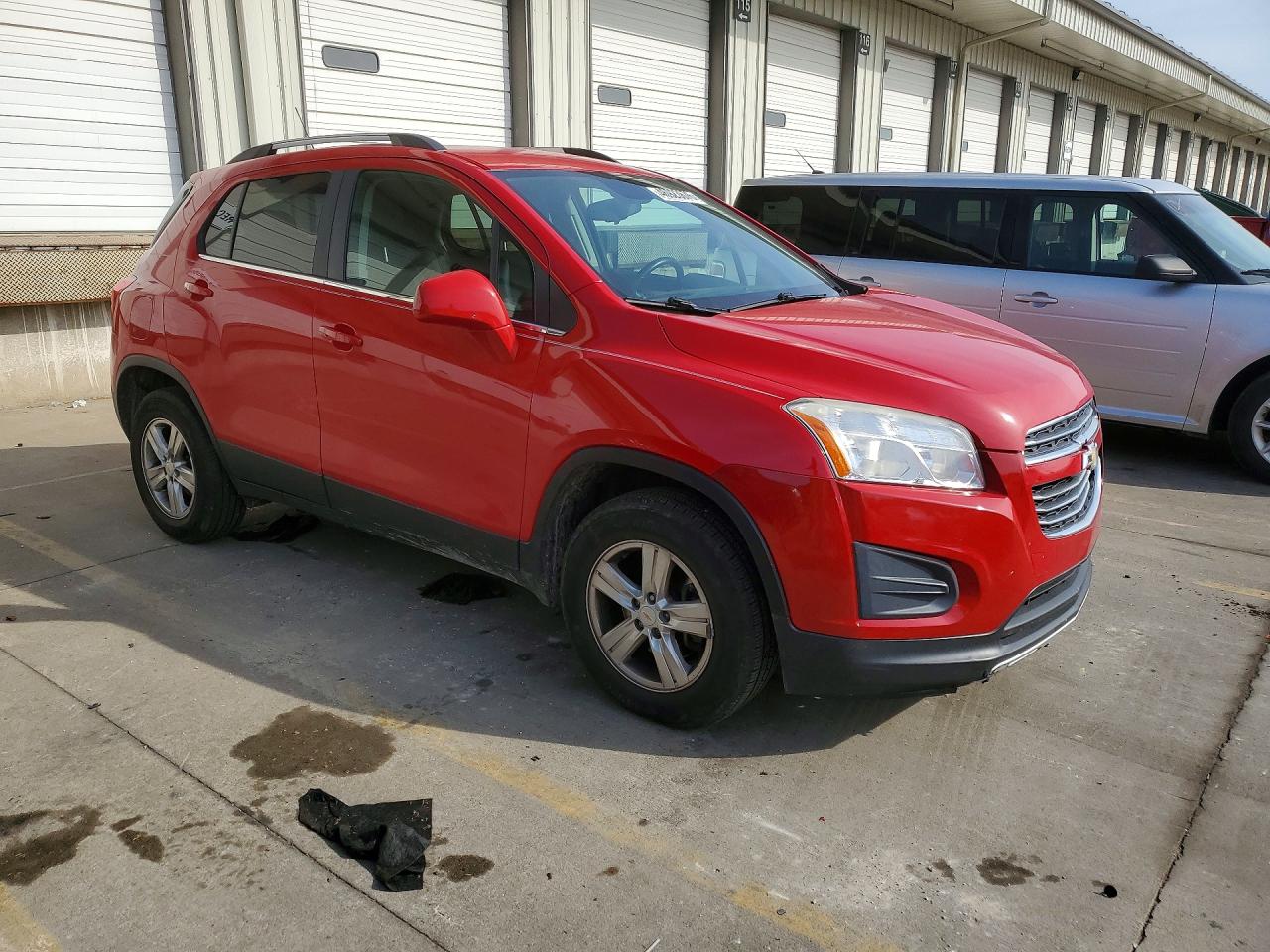 2015 Chevrolet Trax 1lt Red vin: KL7CJRSB0FB254296