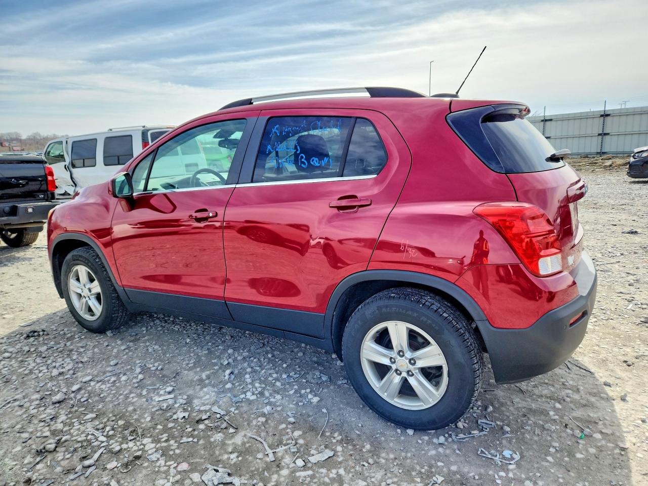 2015 Chevrolet Trax 1lt Red vin: KL7CJRSB1FB061638