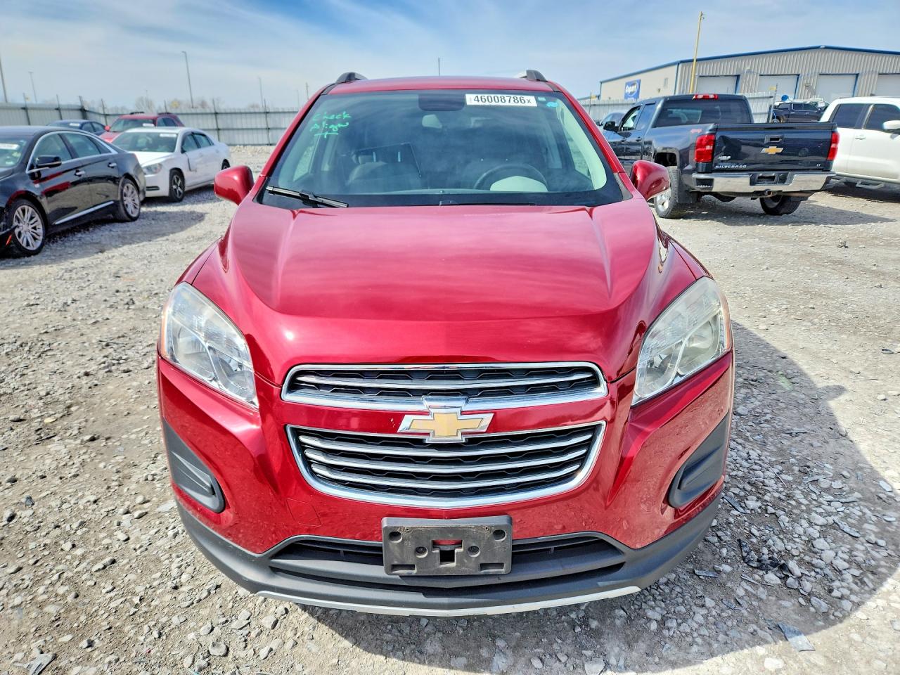 2015 Chevrolet Trax 1lt Red vin: KL7CJRSB1FB061638