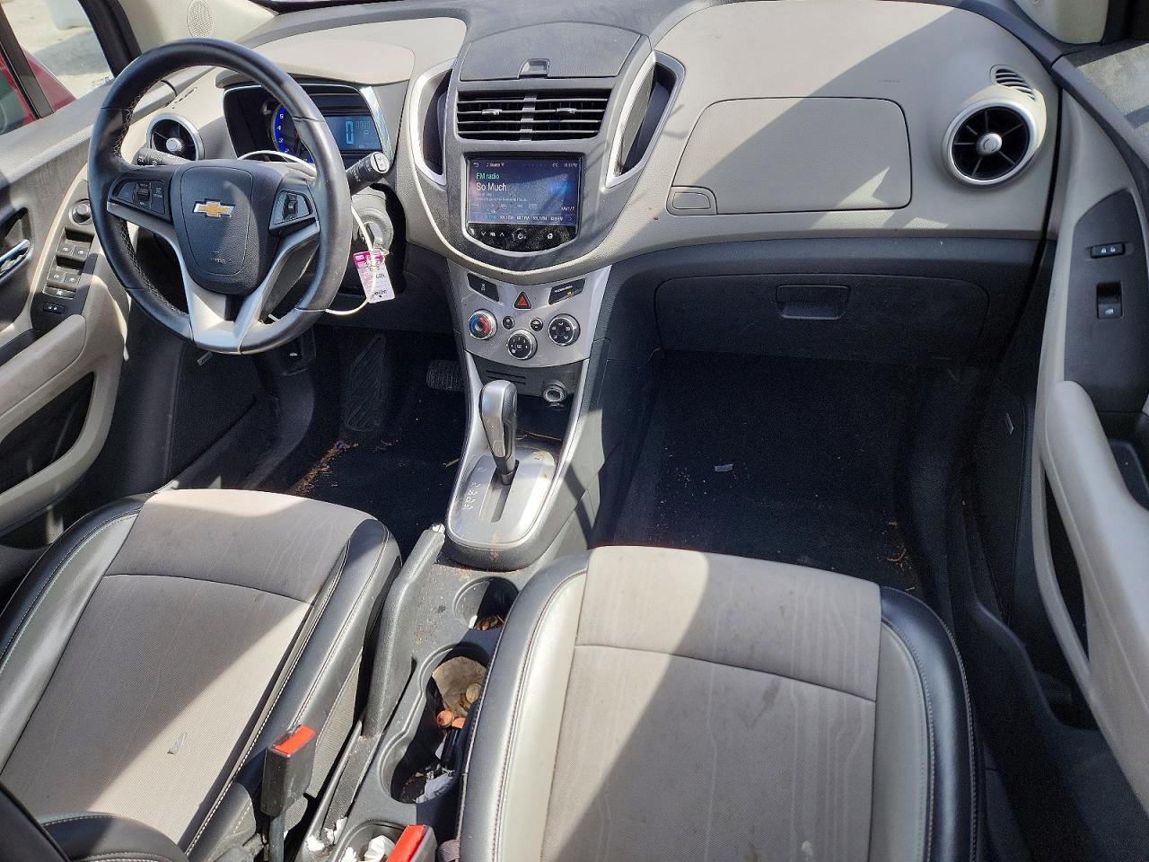 2015 Chevrolet Trax 1lt Red vin: KL7CJRSB1FB061638
