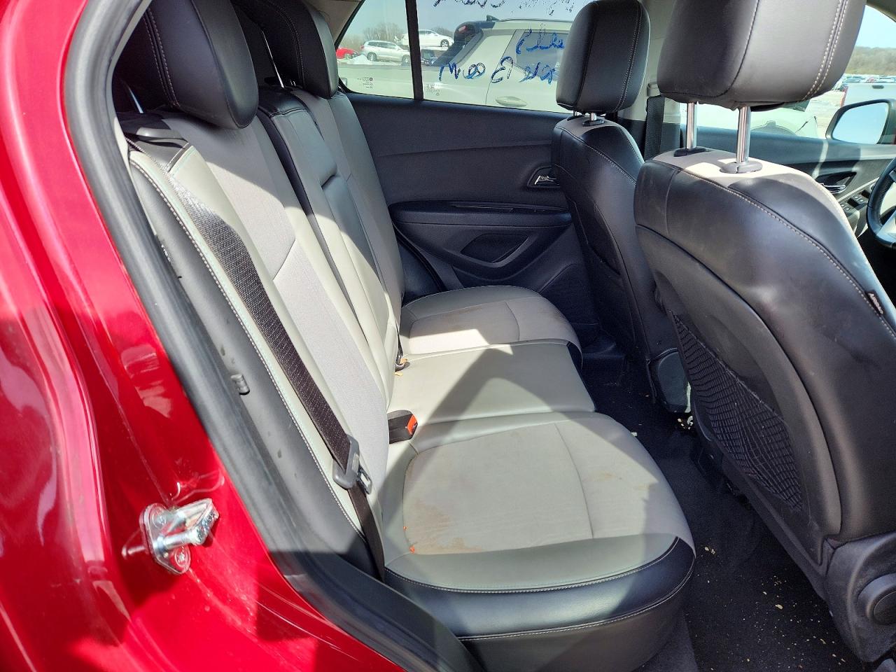 2015 Chevrolet Trax 1lt Red vin: KL7CJRSB1FB061638