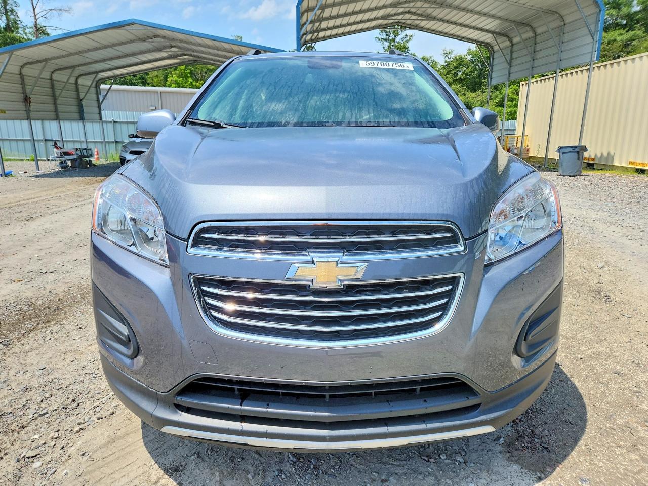 2015 Chevrolet Trax 1lt Charcoal vin: KL7CJRSB1FB086507