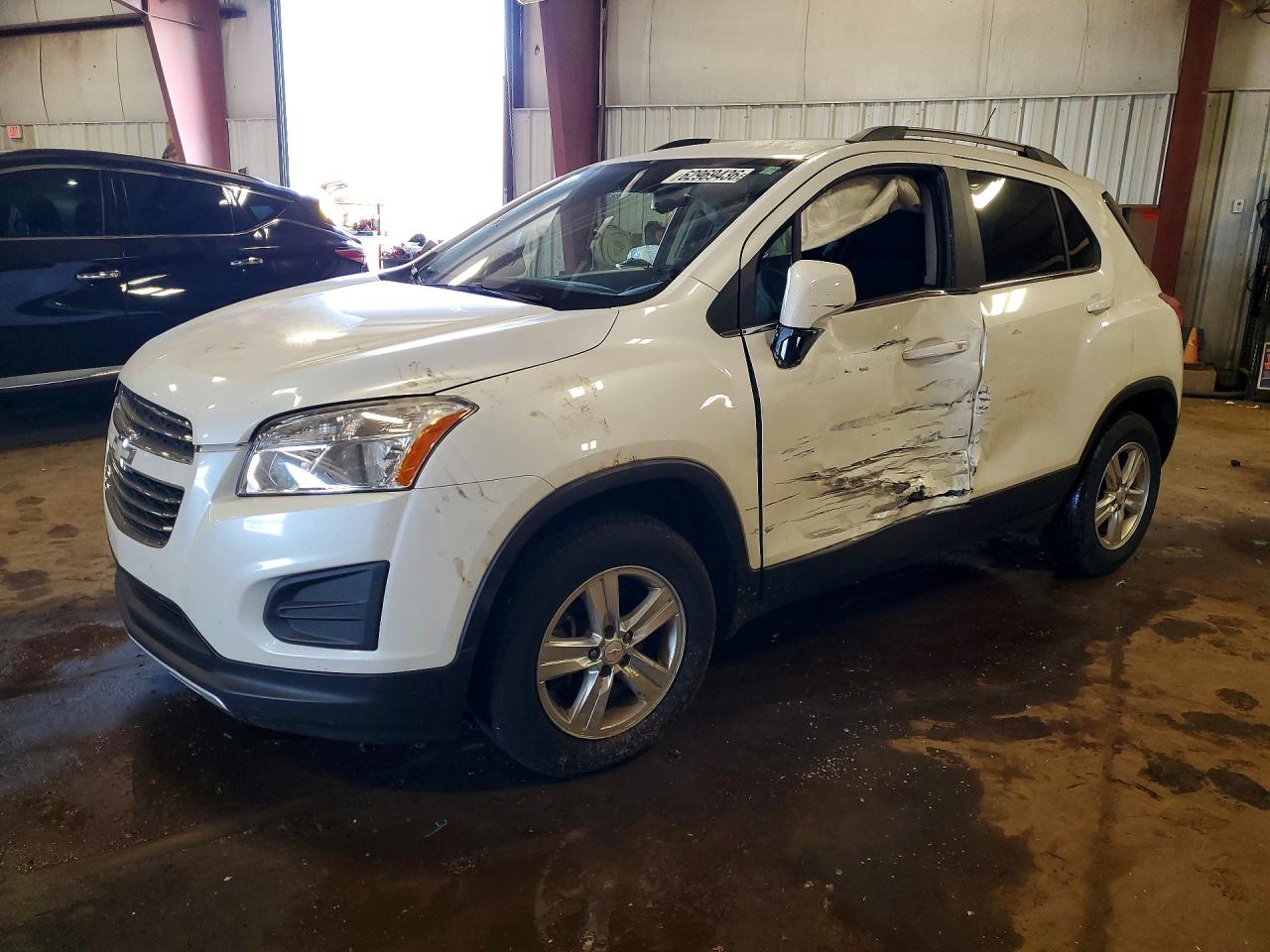 2015 Chevrolet Trax 1lt White vin: KL7CJRSB1FB112460