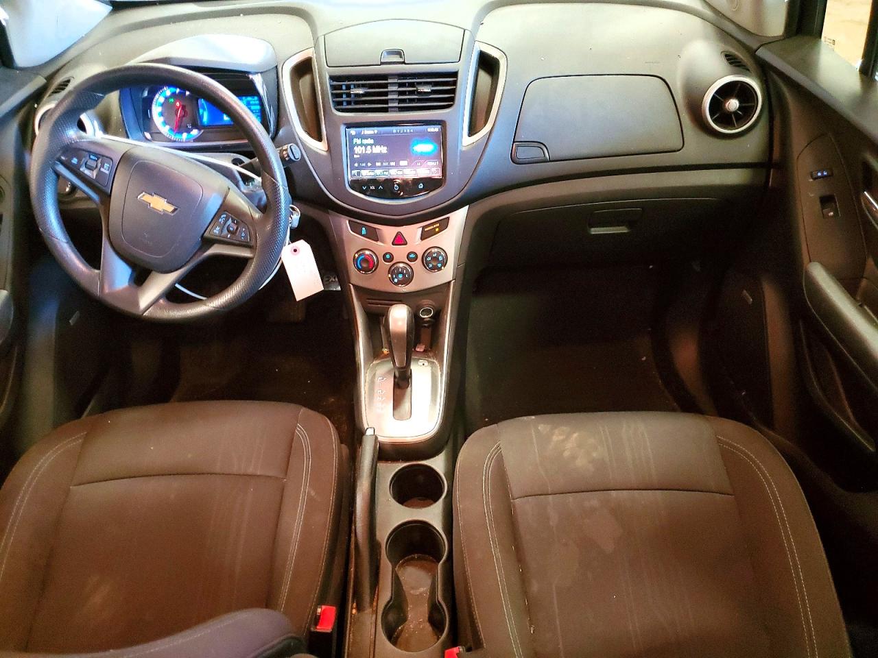 2015 Chevrolet Trax 1lt White vin: KL7CJRSB1FB112460