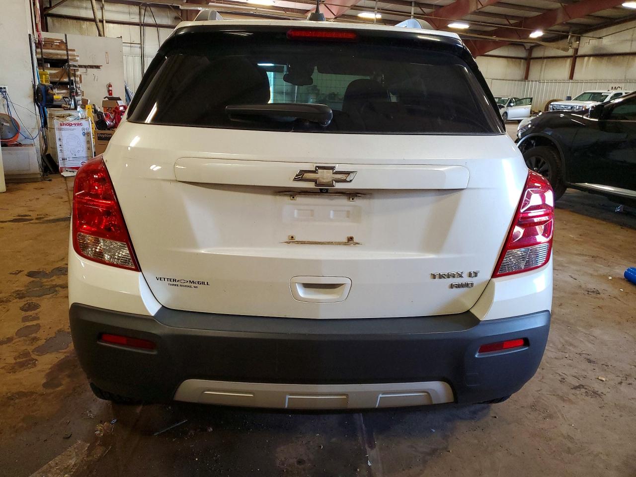 2015 Chevrolet Trax 1lt White vin: KL7CJRSB1FB112460