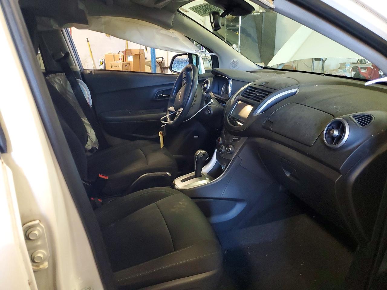 2015 Chevrolet Trax 1lt White vin: KL7CJRSB1FB112460