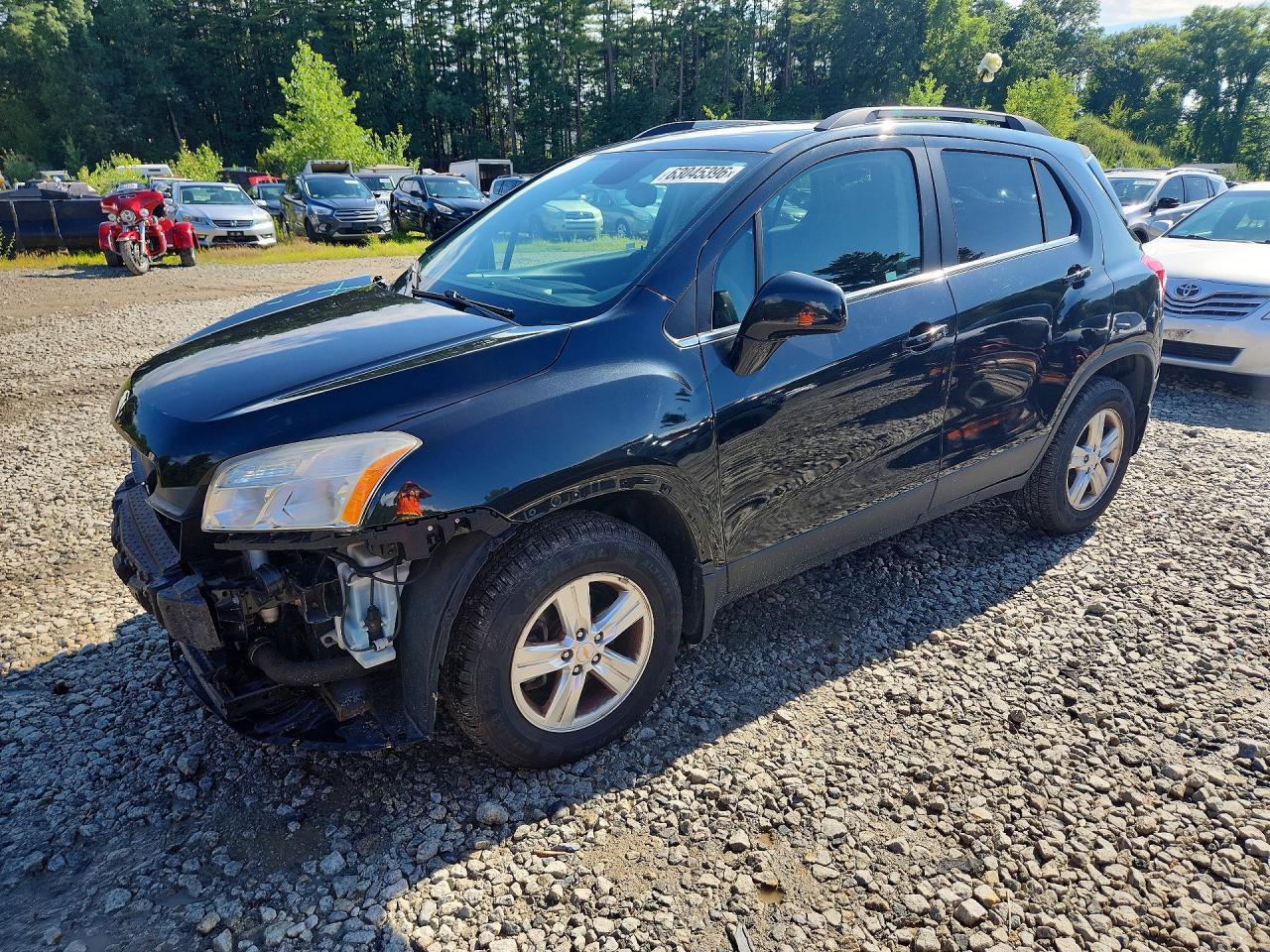 2015 Chevrolet Trax 1lt Черный vin: KL7CJRSB4FB137577