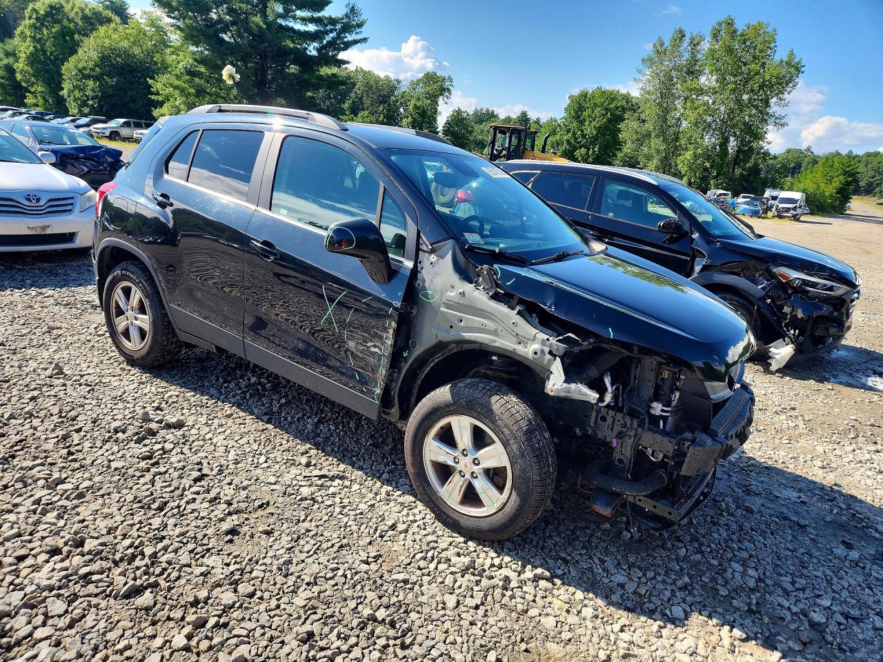 2015 Chevrolet Trax 1lt Black vin: KL7CJRSB4FB137577
