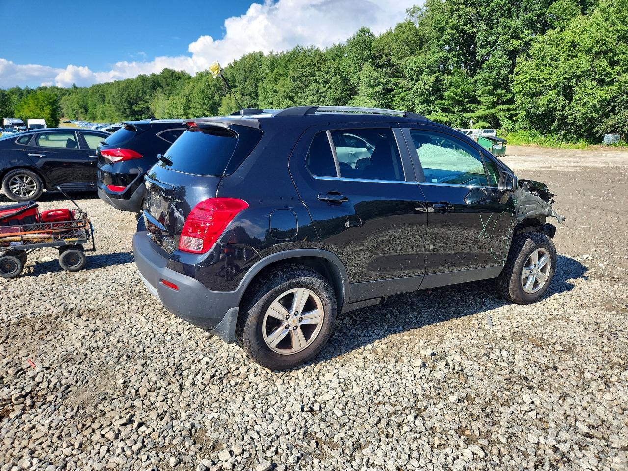 2015 Chevrolet Trax 1lt Black vin: KL7CJRSB4FB137577