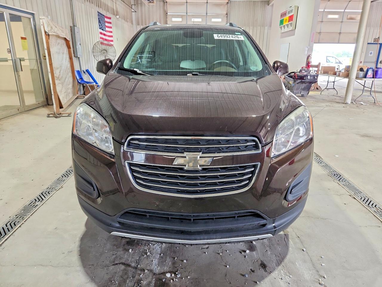 2015 Chevrolet Trax 1lt Burgundy vin: KL7CJRSB5FB104507