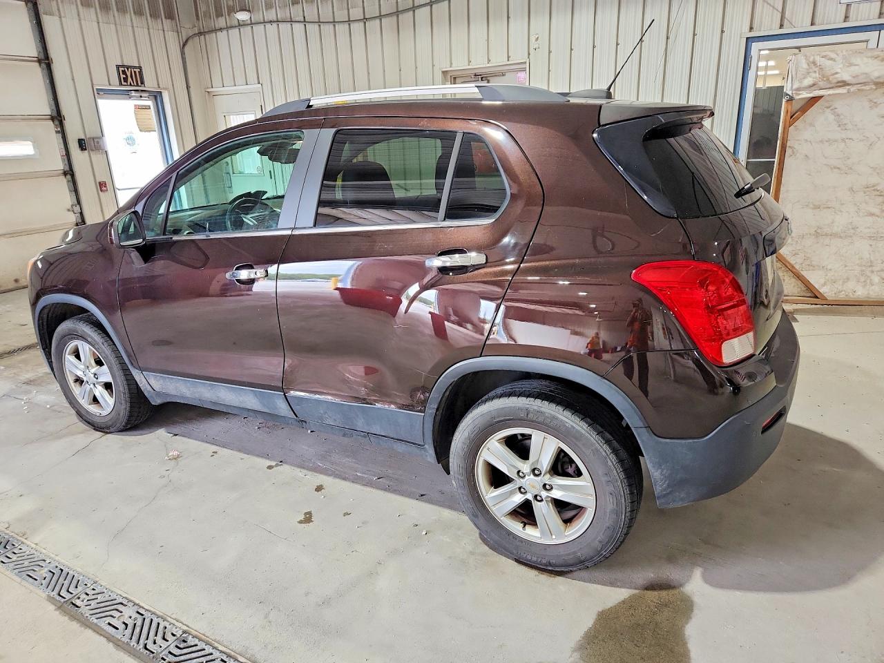 2015 Chevrolet Trax 1lt Burgundy vin: KL7CJRSB5FB104507