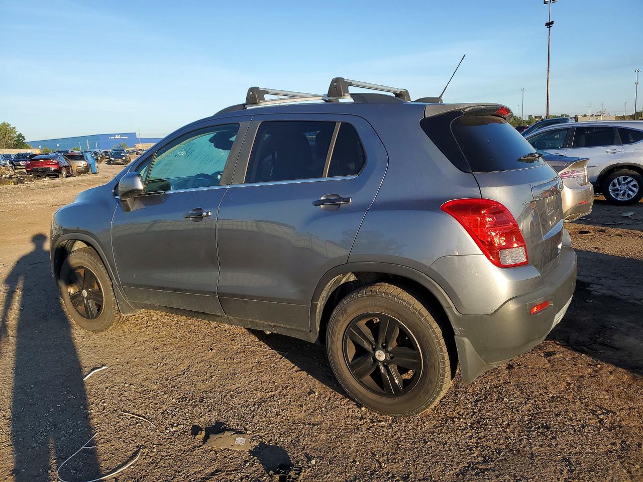 2015 Chevrolet Trax 1lt Gray vin: KL7CJRSB7FB064950